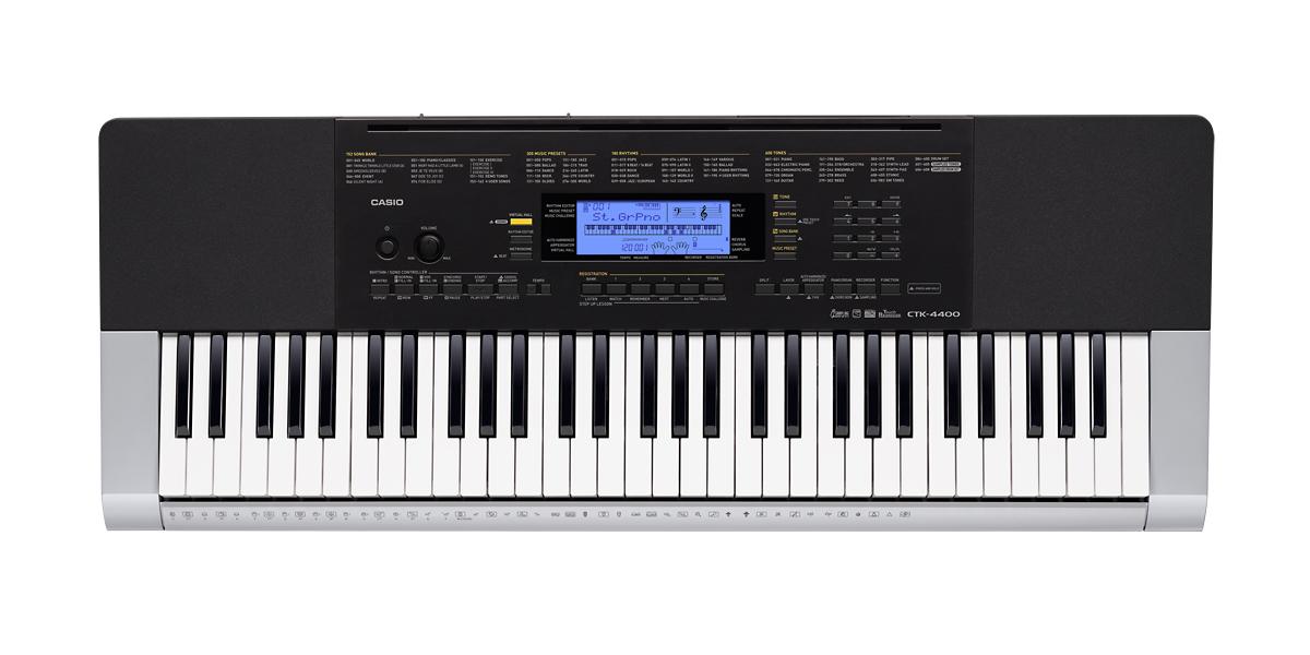 Touch response keyboard -Casio CTK-4400_R